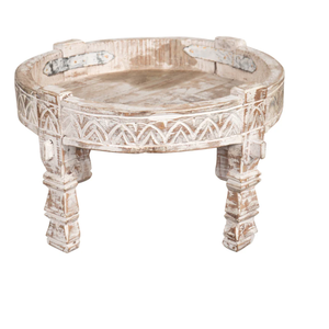 Luxury Round <b>Wood</b> Coffee <b>Table</b> Handmade Natural Timber Center <b>Table</b> <b>Rustic</b> Contemporary Living Room Furniture for Residential - Product Image 2