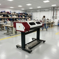 Traceur de découpe laser CO2 EFR de l'usine de Guangzhou, zone de traceur A0, 2400 DPI, automatique, haute vitesse, garantie 1 an, pour film vinyle, TPU, PU