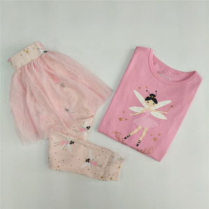 Ropa Infantil al por Mayor, Conjuntos de Pijamas de Algodón con Estampado de Princesa para Niñas, Pijamas con Pantalones con Estampado Completo para Niños, Ropa Hermosa - Product Image 2