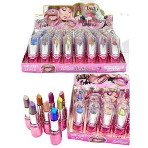 <span class=keywords><strong>MISS</strong></span> <span class=keywords><strong>BETTY</strong></span> Fashion Color 8 Color 24 Piece Chameleon Pearl Super Shine Lasting Selena Matte Lipgloss - Product Image 1