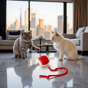 Juguete Inteligente para Mascotas Factory Smart 360 °   Juguete Inteligente para Perros, Pelota Interactiva Automática, Juguetes Interactivos para Gatos, Pelota Rodante con Cargador USB - Product Image 2