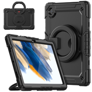 Étui pour <span class=keywords><strong>tablette</strong></span> ultra-résistant 10.5 pouces, avec poignée pliable, protecteur d'écran intégré, pour <span class=keywords><strong>Samsung</strong></span> Galaxy <span class=keywords><strong>A8</strong></span> X200 X205 X207 - Product Image 1
