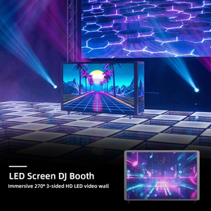 Paquete de DJ de Audio Premium con Cabina de DJ Integrada, Animación LED Impermeable IP65 para Discotecas de Alta Gama y Tiendas Minoristas - Product Image 1