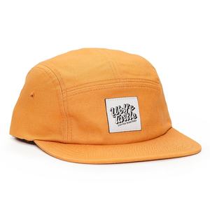 Gorras de Correr Personalizadas de 5 Paneles, de Algodón Tejido Naranja, con Logotipo, Gorras Desestructuradas - Product Image 3