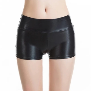 Shorts Metálicos Brillantes de Cintura Alta para Mujer, Ideales para Fiestas, Baile, <span class=keywords><strong>Jazz</strong></span>, Pole Dance y Festivales - Product Image 4
