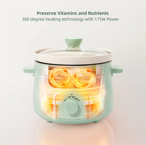 Autocuiseur <span class=keywords><strong>électrique</strong></span> domestique 3 litres à contrôle de temps, boîtier en plastique, cuisson lente, vente chaude - Product Image 4