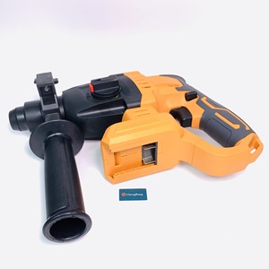 Marteau perforateur sans fil au lithium, perceuse à percussion sans balais, marteau rotatif de démolition léger rechargeable, orange LQ01, services OEM - Product Image 5