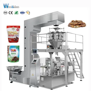 High Quality Automatic Dates Premade Pouch Zipper Doypack Packaging Packing Machine