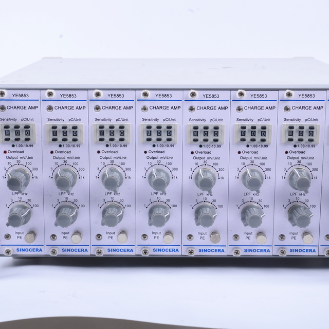 Sinocera Multi-channel Charge Amplifier YE5853 for 6-channels