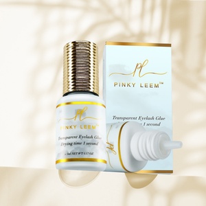 Pinky Leem Private Label Eyelashes <b>Glue</b> 6~8 Weeks Transparent <b>Glue</b> clear Low Humidity <b>Latex</b> Free Lash <b>Glue</b> - Product Image 6