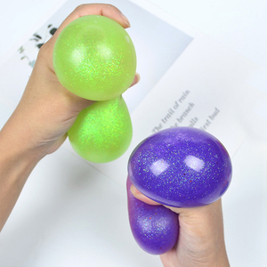 <span class=keywords><strong>Soam</strong></span> couleur perle enfants adulte décompression évent balle presser pincement musique TPR décompression couleur perle drôle balle jouets - Product Image 6
