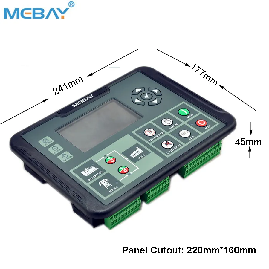 Mebay وحدة تحكم بالمولد المولد التحكم لوحة DC92D استبدال DSE7320