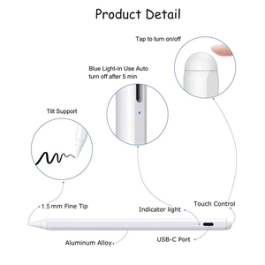 2ND ดินสอแม่เหล็ก <span class=keywords><strong>Gen</strong></span> 2 Pro ความไวต่อการเอียง Pro สไตลัสสำหรับการวาดภาพ - Product Image 2