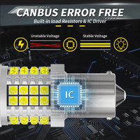 Bombilla LED Canbus Yobis ZXSC-3030-40 1156 1157 3030 SMD para Auto, Luz de Freno, Direccional, DC12-18V, Blanca, Roja, Amarilla