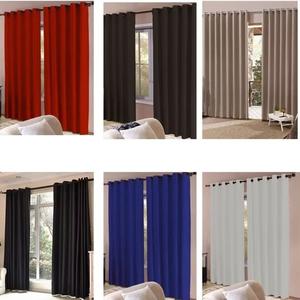 Cortina decorativa para ventana, tela suave, cortina elegante para sala de estar, dormitorio, hotel, oficina, interior del hogar - Product Image 2