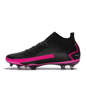 Nouvelles chaussures <span class=keywords><strong>de</strong></span> football à crampons hauts pour hommes, chaussures d'entraînement sur gazon, chaussures <span class=keywords><strong>de</strong></span> football classiques plates, baskets pour femmes, chaussures <span class=keywords><strong>de</strong></span> football légères pour enfants - Product Image 5