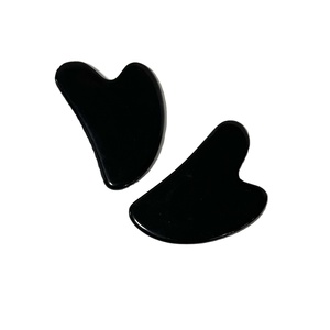 High Quality Natural Crystal Rose Quartz <b>Jade</b> Heart Shaped Face Massager Gua Sha Facial Tool Natural Stone Guasha - Product Image 3