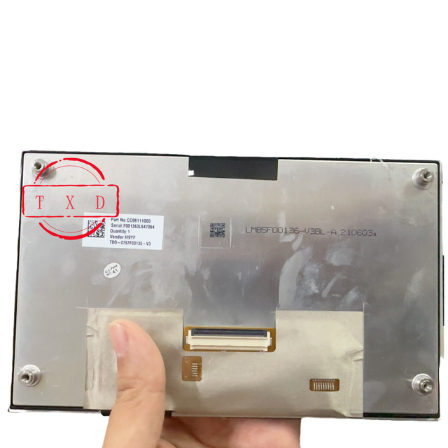 Sharp 7 Inch TFT LCD Display LED Backlight LVDS Interface 800x480 Resolution Panel Mounting Yamaha PSR S975/S775/S970/S770/PSR-S