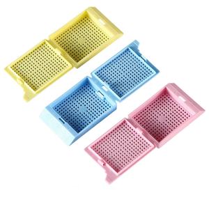 Casete de tejido de plástico OEM personalizable para incrustación de Histología Material PP - Product Image 3