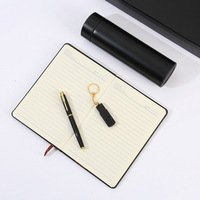 Ensemble cadeau promotionnel d'affaires créatif haut de gamme multi-usages SHANQI, logo personnalisé, sérigraphie, bloc-notes A5, stylo, clé USB