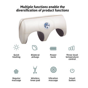 Massaggiatore elettrico per il ginocchio supporto per tutore a vibrazione magnetica per ginocchiera per fisioterapia articolare massaggio per le gambe - Product Image 4
