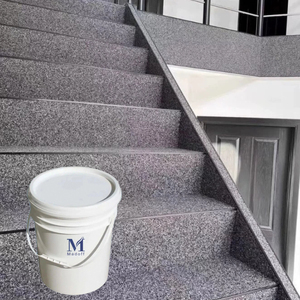 Sứ đá nghệ thuật lớp phủ bền bàn chải acrylic nhựa rửa đá lớp phủ chất lỏng đá nghệ thuật lớp phủ vi mài đá - Product Image 4