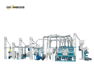 Hoàn thành 24t/24h ngô bột Mill Ngô phay Máy posho Mill Máy Ngô phay cho thị trường Châu Phi - Product Image 5