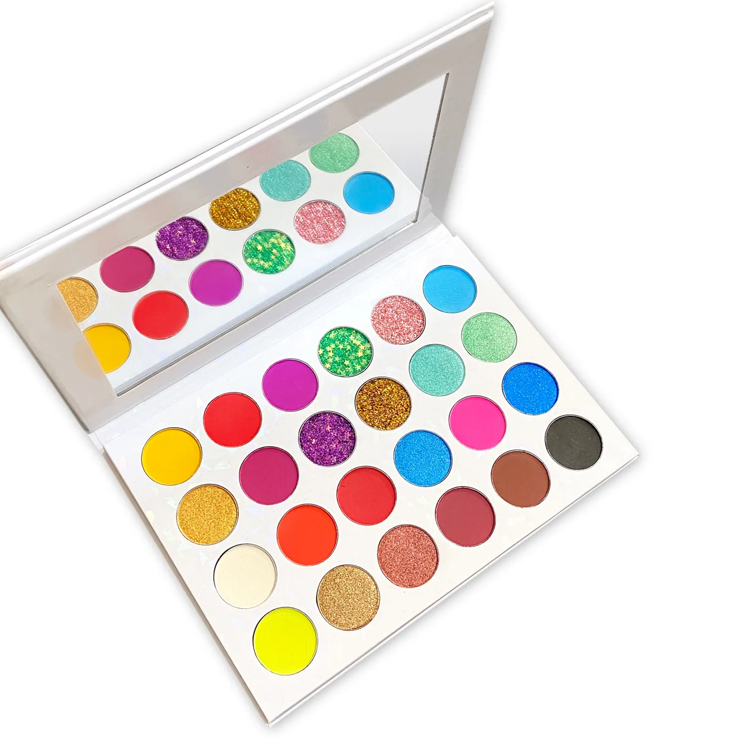 Nieuwste Hot Sell Beauty 24 Color Custom Private Label Waterdichte Make-Up Oogschaduw Palet