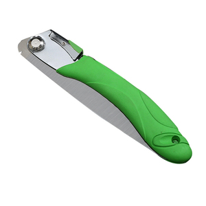 Sierra Plegable de 180 mm para Camping, Sierra Manual Resistente para Trabajos de Madera en el Hogar, Sierra Plegable para Cortar Ramas de Árboles - Product Image 1