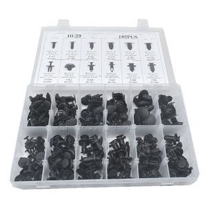 Clips de Plástico para Parachoques y Techo de Auto Shuangxuan, 192 Piezas, Fijaciones Universales para Reparación de Carrocería - Product Image 1