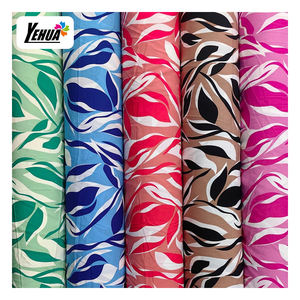 Kain Rayon Grosir, Kain Rayon Spun Viscose Roll, Pabrik Kain Rayon, Kain Rayon Motif Bunga Stok Lot Harga Murah - Product Image 1