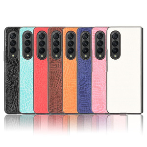 Caja de teléfono de cuero para Samsung <span class=keywords><strong>Galaxy</strong></span> plegado <span class=keywords><strong>Z</strong></span> <span class=keywords><strong>3</strong></span> personalizable cubierta del teléfono bolsas de teléfono móvil para Samsung <span class=keywords><strong>Galaxy</strong></span> <span class=keywords><strong>Z</strong></span> fold3 - Product Image 4