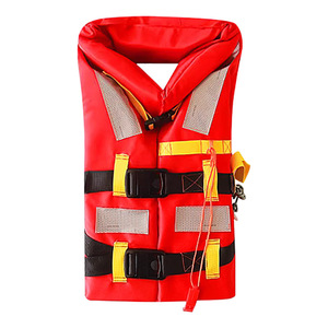 Gilet de sauvetage marin DFY-I pour adulte, flottabilité 150N, réfléchissant, taille unique, en mousse, pour utilisation en eaux maritimes et interlandaises - Product Image 1
