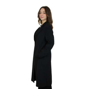 Manteau long pour femme noir DT01221 Take Two Vêtements d'extérieur d'hiver - Product Image 3