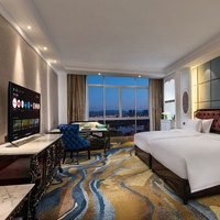 TV LED Google TV Pintar 32 42 43 inci untuk harga pabrik Hotel dengan WiFi untuk penggunaan Hotel