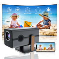 YDH-HM103-T950S 2025 Grande Vente Mini Projecteur 4K 600 ANSI 120 Pouces Android 13 Télécommande Vocale Mise au Point Automatique Mini Vidéoprojecteur