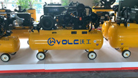 Compresseur d'air WG 5.5hp 4kw 70L 90L 110L 230L 340L compresseur d'air industriel à entraînement par courroie à piston