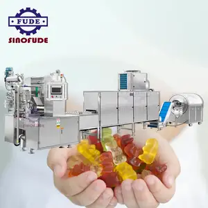 easy operation gelatin gummy production line depositor candy making machine depositor candy making machine
