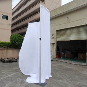 Telescopic heavy duty pipe and drape event party aluminum <b>backdrop</b> <b>stand</b> kit - Product Image 3