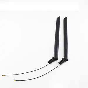 Anpassbare Innen dual band wifi 2,4G 5,8 Ghz drahtlose gummi antenne für wifi router