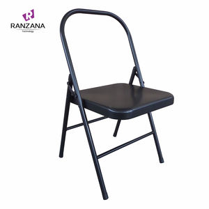 <span class=keywords><strong>Silla</strong></span> de Yoga Plegable de Metal Negra Personalizada al por Mayor, Multifuncional, Antideslizante, Ecológica, para Mujeres, 5 kg, <span class=keywords><strong>Silla</strong></span> de Yoga Iyengar - Product Image 1