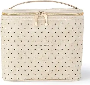 Kate Spade New York Lunch Tote, Deco DOTS (OUT TO Lunch), Canvas