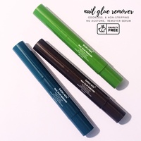 SAGALAGA Stylo Dissolvant de Colle à Ongles 5ml Sans Odeur Sans Acétone Sérum Doux pour Faux Ongles à Presser Soin des Ongles Marque Privée Salon OEM