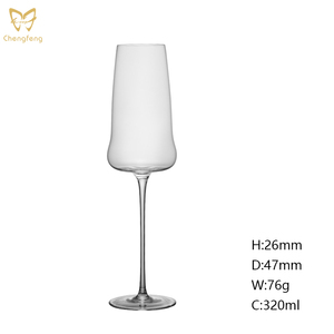 <span class=keywords><strong>Calici</strong></span> leggeri fatti a mano <span class=keywords><strong>con</strong></span> motivi a nuvola <span class=keywords><strong>con</strong></span> steli sottili da 320Ml di bicchieri di <span class=keywords><strong>Champagne</strong></span> Premium per l'ospitalità al supermercato - Product Image 2