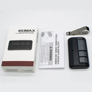893MAX 범용 차고 문 개폐기 리모컨 3버튼 ABS 소재 배터리 포함 - Product Image 6