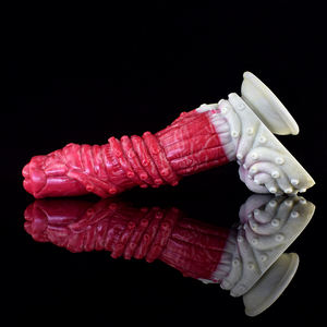 Neue Feuer drache seltsame Fantasie Tier großen Oktopus Ozean Monster Dildo realistische Alien Dildo Bilder von Dildos für Frauen - Product Image 5