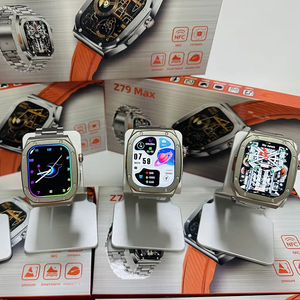 2024 z79 max montre intelligente pour hommes 460mah plus grande capacité batterie en veille IP68 étanche <span class=keywords><strong>boussole</strong></span> NFC Z79 max Ultra - Product Image 1