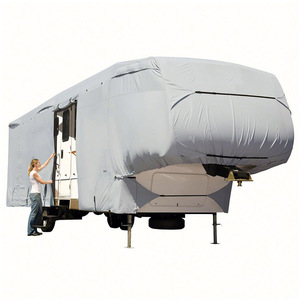<b>UV</b> & Weather Resistant Waterproof Dust Snow Wind Full Coverage Cover Fifth Wheel Cover - Product Image 2