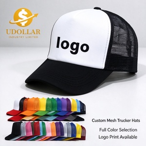 Casquette Trucker 5 Panneaux Personnalisée en Maille avec Fermeture Snapback – Vente en Gros, Logo Personnalisé, Hommes Femmes, Été, Extérieur, Protection Solaire, Promotionnelle, Casquette de Baseball - Product Image 1