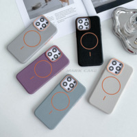 Coque de téléphone antichoc en TPU à motif litchi avec chargement sans fil et effet goutte d'huile, la plus vendue pour Samsung A06 A16 A36 A57